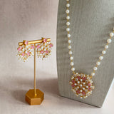 Neve Pink Pearl Mala Set - Ahseya & Co