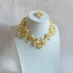 Amara Grey Choker Set - Ahseya & Co