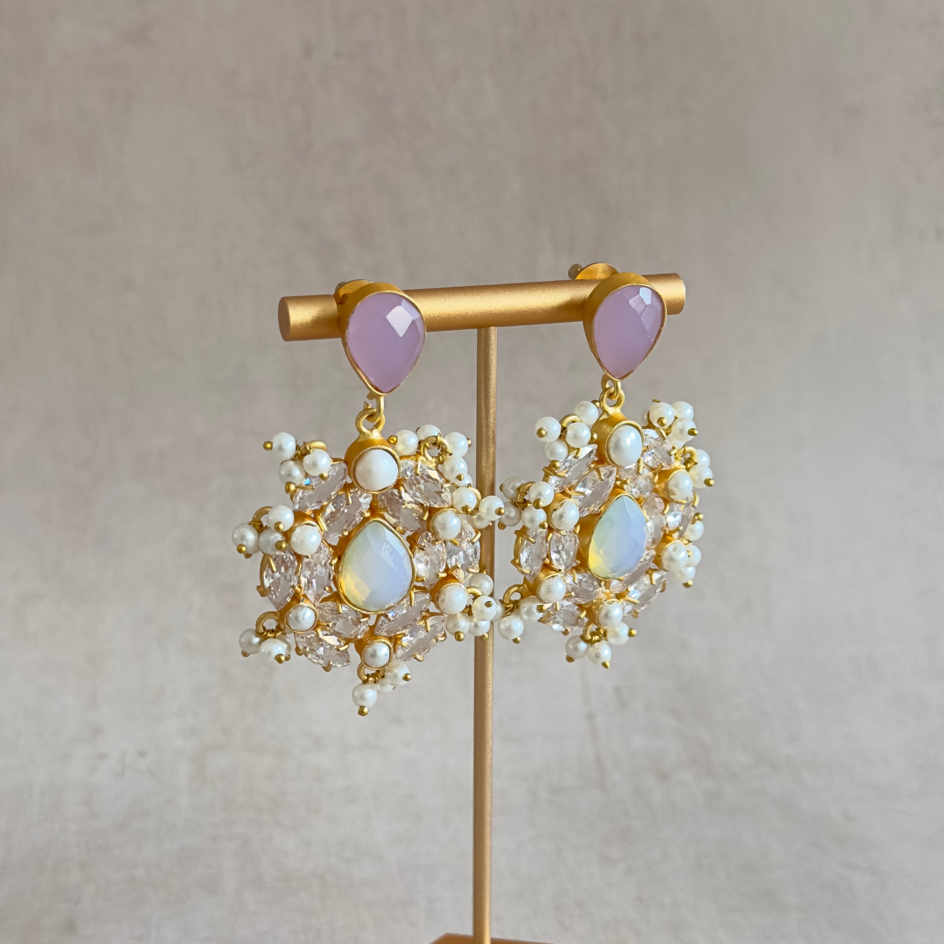 Imaanah Crystal Tikka Set - Ahseya & Co