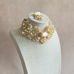 Irum Pearl Choker Set - Ahseya & Co