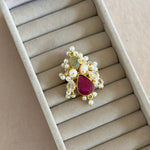 Oriana Fuchsia Ring - Ahseya & Co