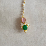 Kaelani Green Crystal Necklace Set - Ahseya & Co