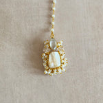 Layali Grey Pearl Choker Set - Ahseya & Co