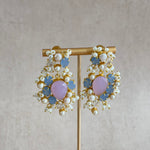 Emilia Lilac Drop Earrings - Ahseya & Co