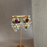 Antonia Fuchsia Choker Set - Ahseya & Co