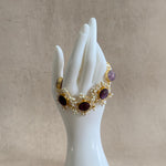 Suki Purple Crystal Bracelet - Ahseya & Co