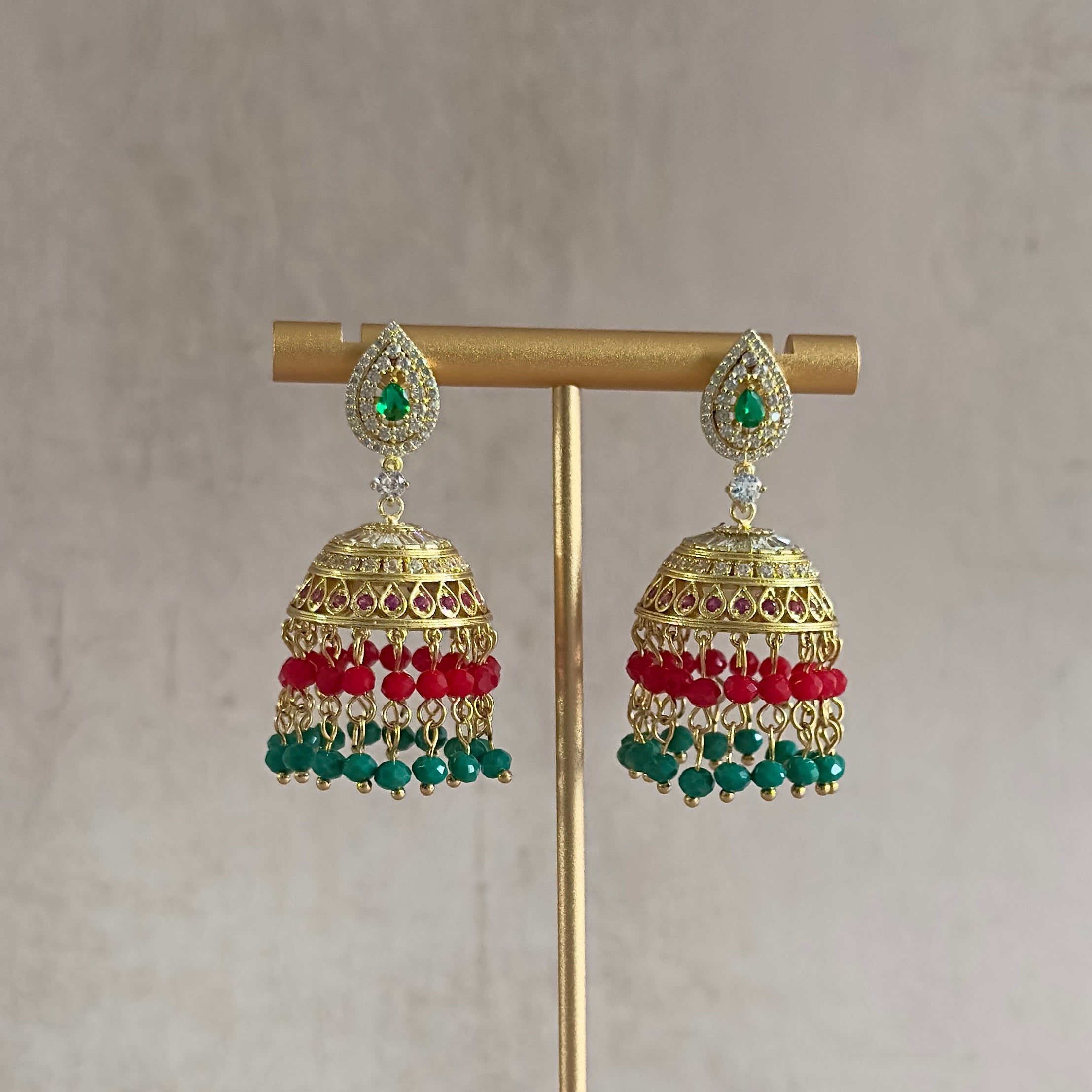 Ivy Jhumka  Earrings - Ahseya & Co.