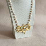 Hayat Grey Pearl Mala Set - Ahseya & Co