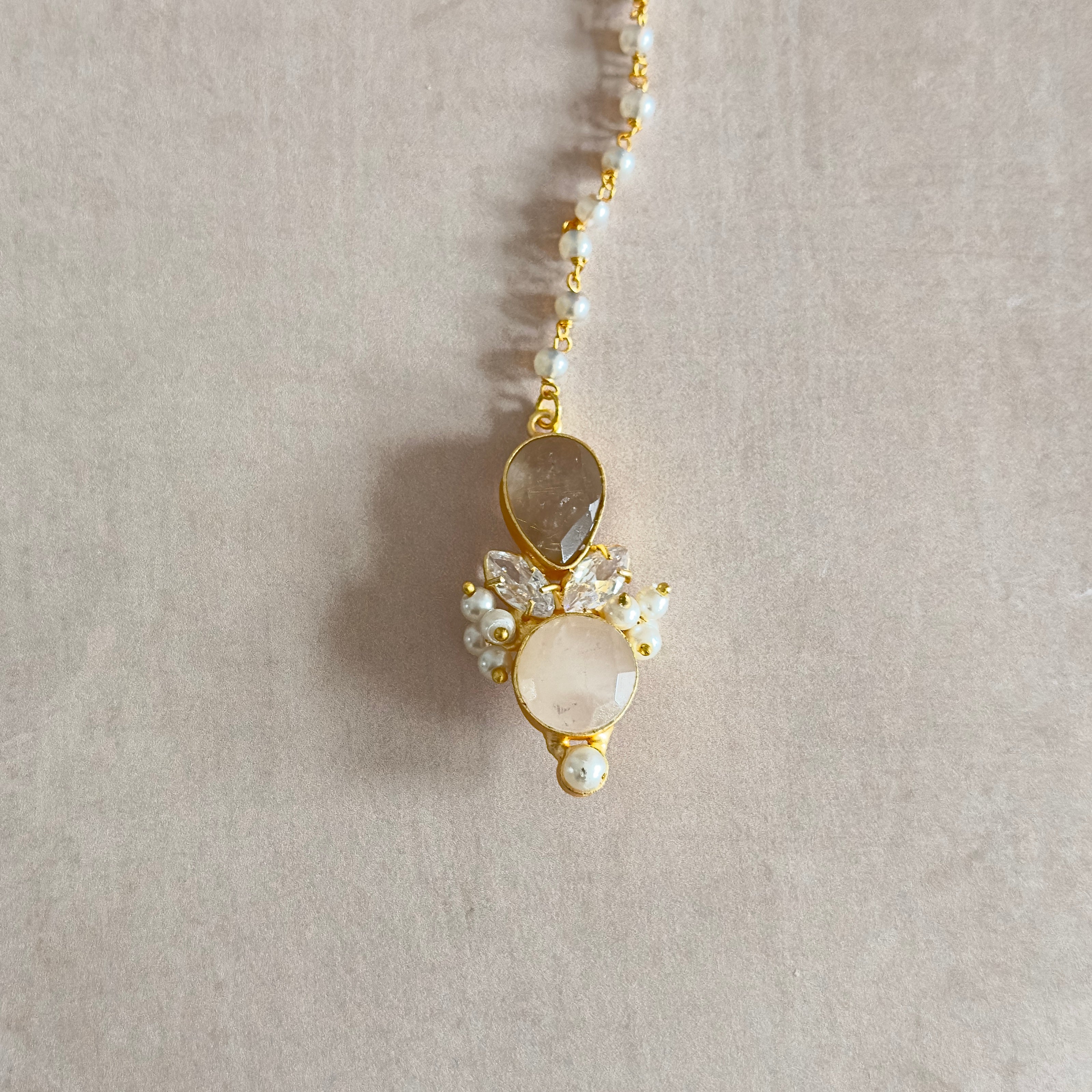 Kaelani Crystal Necklace Set - Ahseya & Co