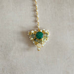 Hayaat Green Pearl Mala Set - Ahseya & Co