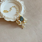 Holly Crystal Tikka Set - Ahseya & Co