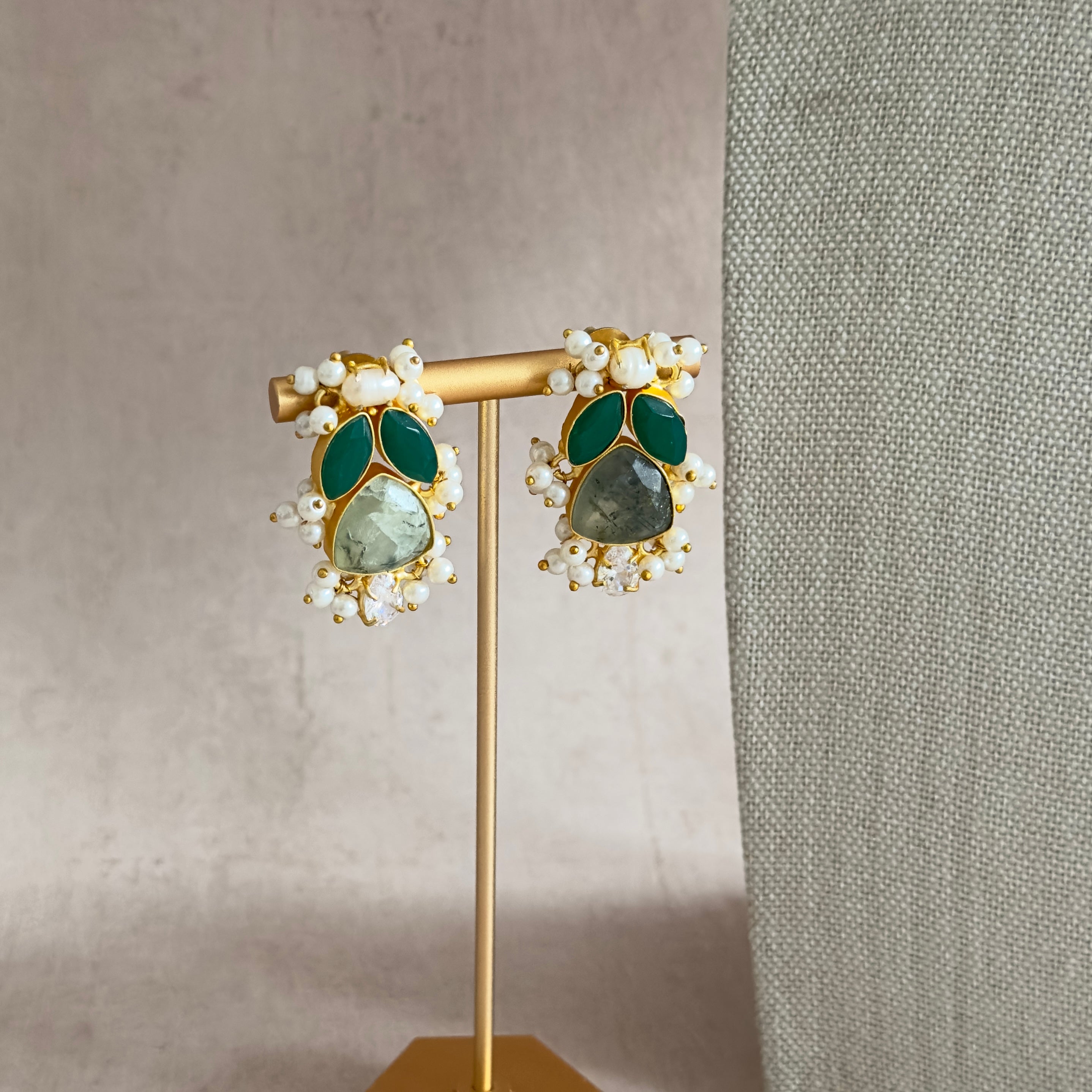 Giselle Green Choker Set - Ahseya & Co