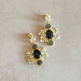 Isabella Crystal Drop Earrings - Ahseya & Co