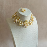 Nadine Grey Pearl Necklace Set - Ahseya & Co