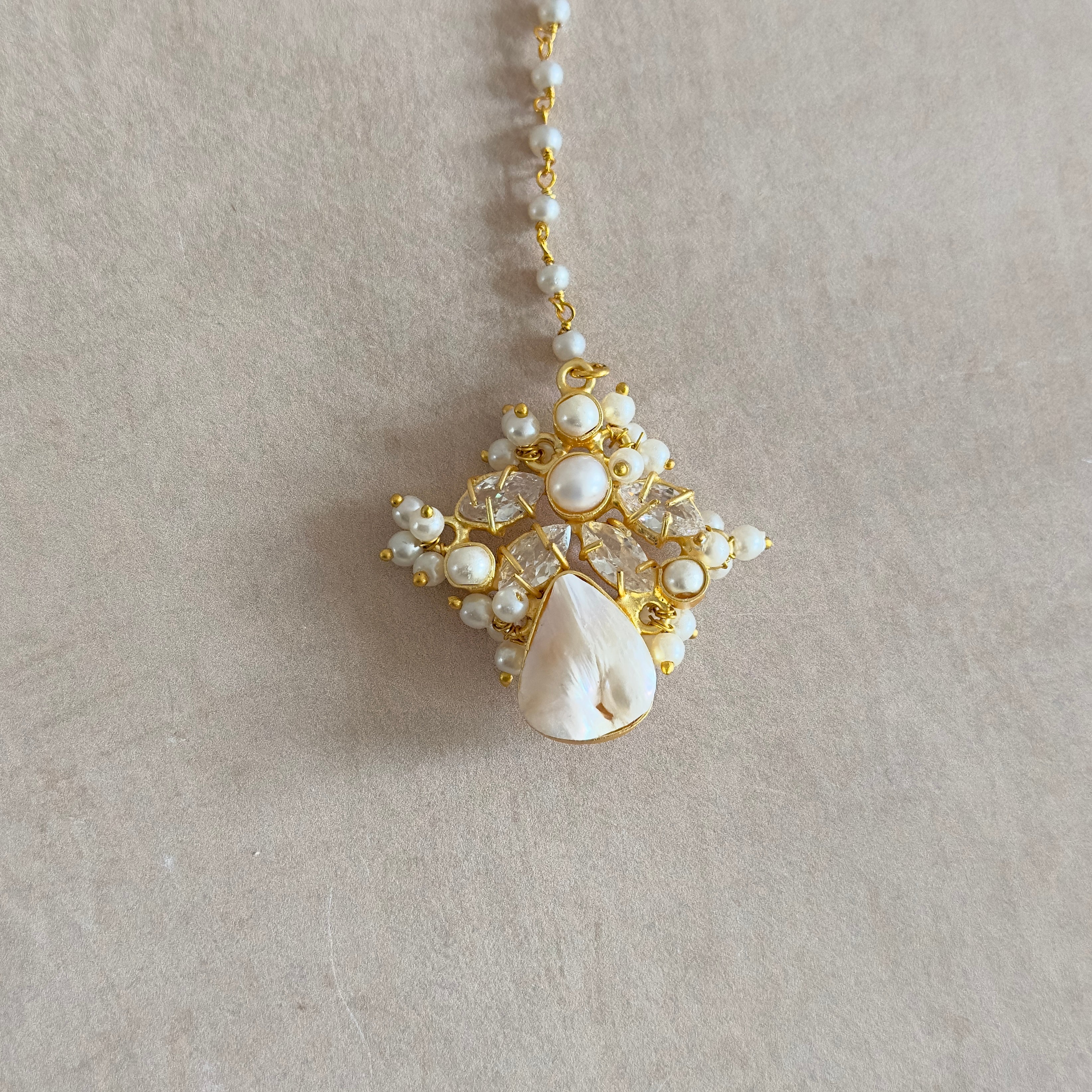 Joelle Pearl Necklace Set - Ahseya & Co