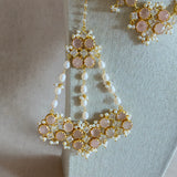 Amara Pink Choker Set - Ahseya & Co