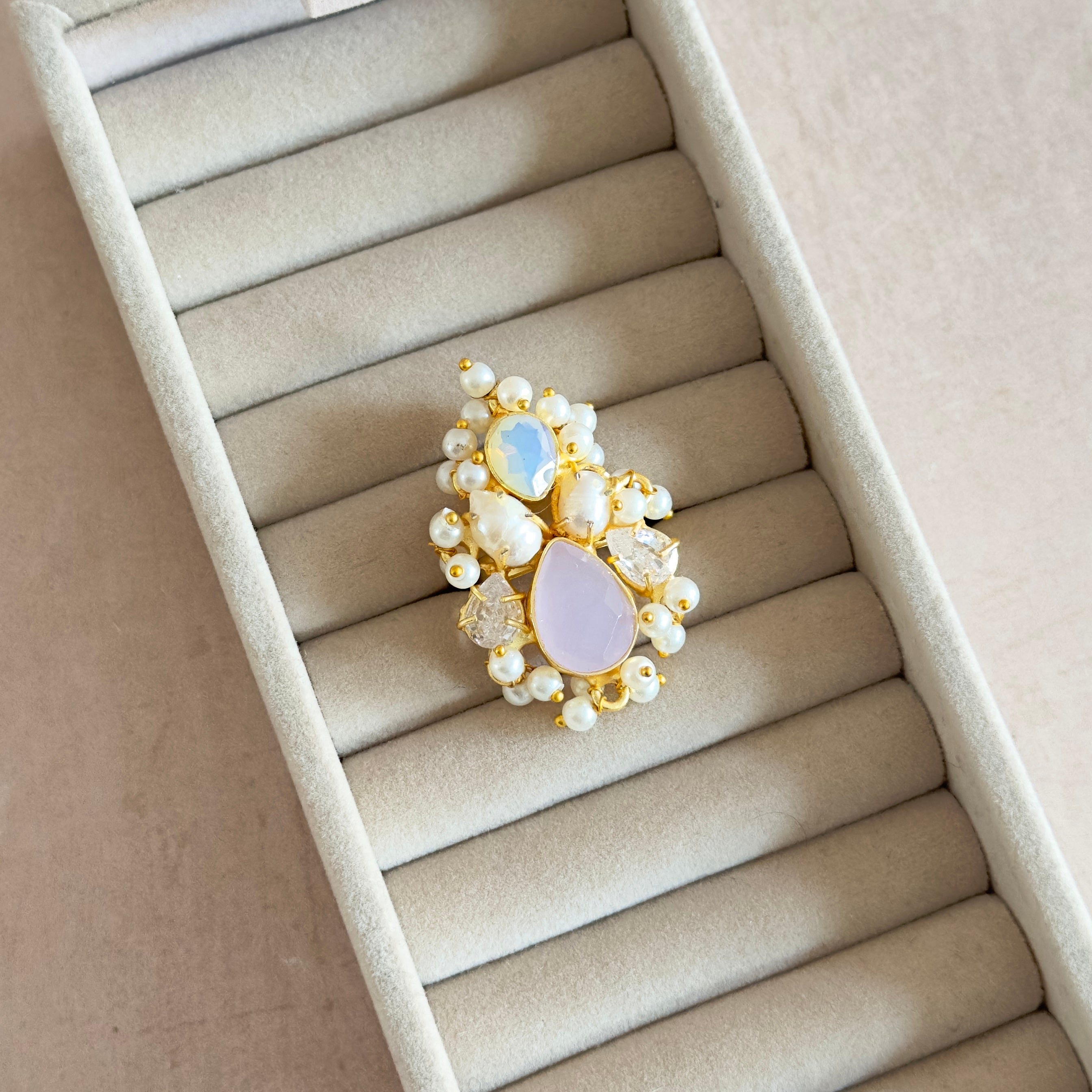 Penira Lilac Ring - Ahseya & Co