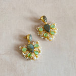 Monica Mint Drop Earrings - Ahseya & Co