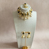 Nawal White Choker Set - Ahseya & Co