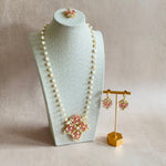 Myla Pink Pearl Mala Set - Ahseya & Co