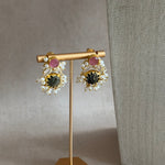 Dilnaz Olive Pink Necklace Set - Ahseya & Co