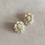 Kairen Smokey Stud Earrings - Ahseya & Co