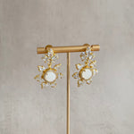 Starry Crystal Drop Earrings - Ahseya & Co