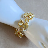 Amara Grey Crystal Bracelet - Ahseya & Co