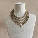 Kenza Layered Crystal Necklace Set - Ahseya & Co