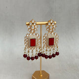 Anushka Ruby Kundan Choker Set - Ahseya & Co