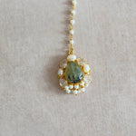 Laurel Olive Crystal Choker Set - Ahseya & Co