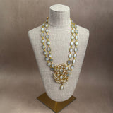 Siena Grey Kundan Mala Set