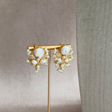 Nadine Pearl Crystal Necklace Set - Ahseya & Co