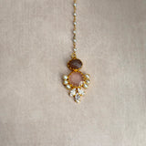 Areej Rose Mint Necklace Set