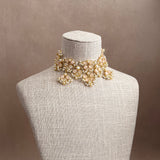 Areeba Rose Pearl Choker Set