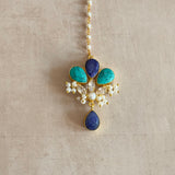 Mireya Blue Crystal Choker Set - Ahseya & Co