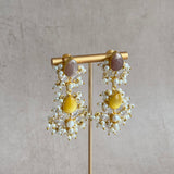 Aylaan Crystal Drop Earrings - Ahseya & Co