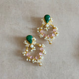 Indie Green Drop Earrings