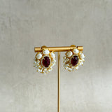 Kairen Ruby Stud Earrings