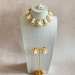 Meher Baroque Pearl Choker Set - Ahseya & Co