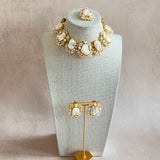 Meher Baroque Pearl Choker Set - Ahseya & Co