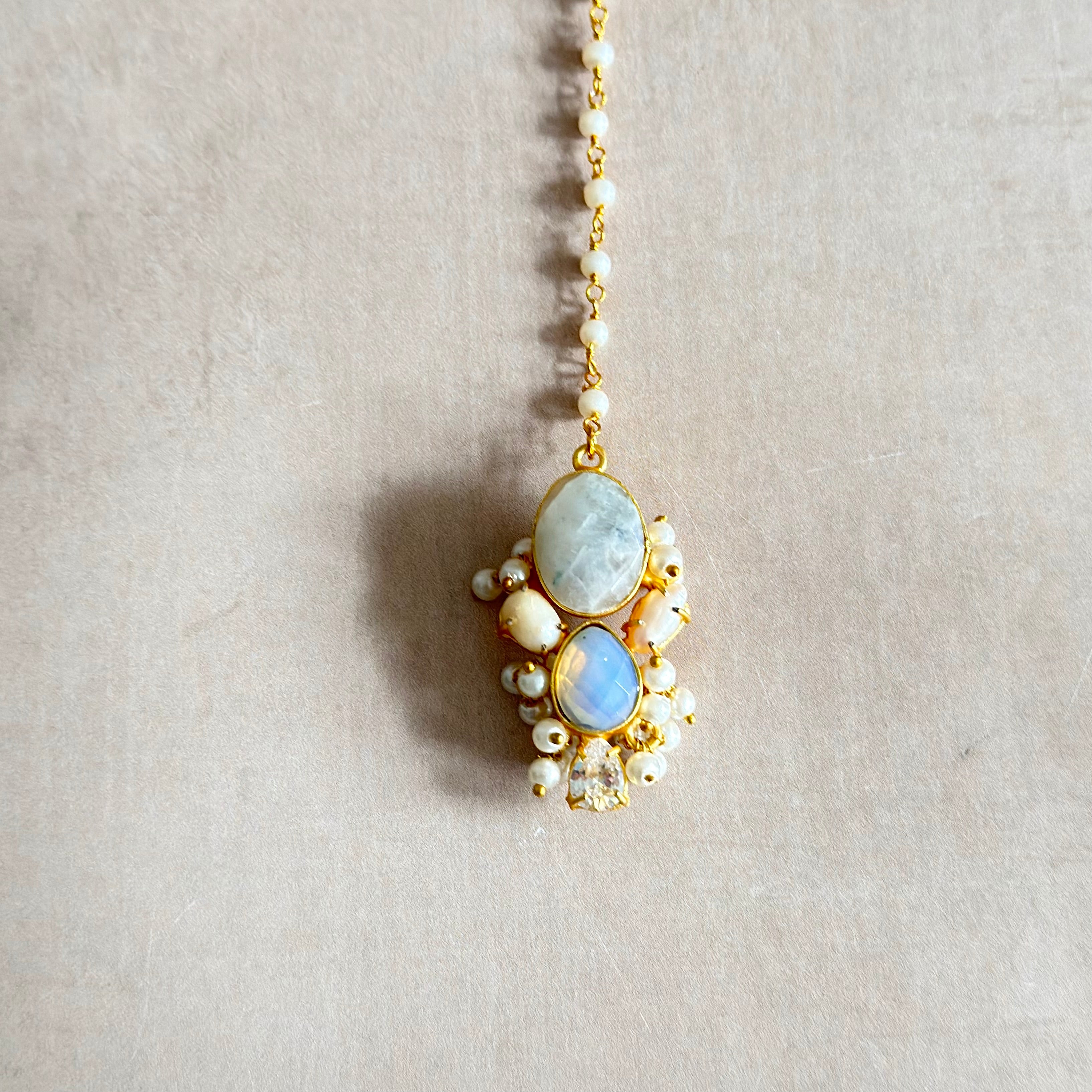 Vayda Crystal Necklace Set - Ahseya & Co