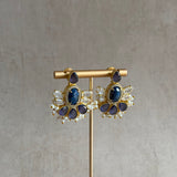 Saffa Blue Stud earrings