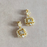 Mayssa Crystal Drop Earrings