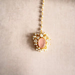 Elina Pink Crystal Necklace Set - Ahseya & Co