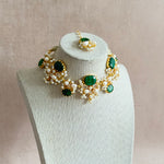 Nadine Green Necklace Set - Ahseya & Co