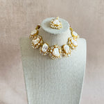 Meher Baroque Pearl Choker Set - Ahseya & Co