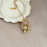 Celina Rose Pink Kundan Tikka