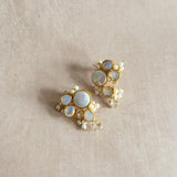 Eliza Pearl Stud Earrings - Ahseya & Co