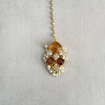 Eve Espresso Crystal Necklace Set - Ahseya & Co